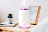 Mini USB Luftfugter med LED Natlys – Støjsvag og Bærbar Luftfugter til Hjem, Kontor & Bil HEYHEY Worldwide Dropshipping Store